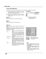 Preview for 42 page of Sanyo PLC-XU105 Owner'S Manual