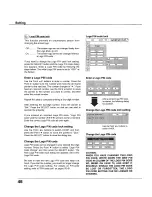 Preview for 46 page of Sanyo PLC-XU105 Owner'S Manual