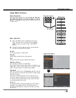 Preview for 35 page of Sanyo PLC-XU106 Owner'S Manual