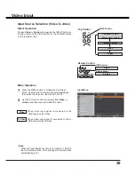 Preview for 39 page of Sanyo PLC-XU106 Owner'S Manual