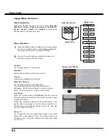 Preview for 42 page of Sanyo PLC-XU106 Owner'S Manual