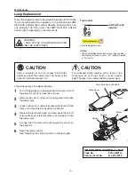 Preview for 9 page of Sanyo PLC-XU106 Service Manual