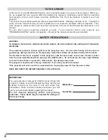 Preview for 2 page of Sanyo PLC-XU10E Owner'S Manual