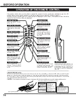 Preview for 16 page of Sanyo PLC-XU10E Owner'S Manual