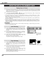 Preview for 34 page of Sanyo PLC-XU10E Owner'S Manual