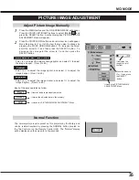 Preview for 35 page of Sanyo PLC-XU10E Owner'S Manual