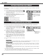 Preview for 36 page of Sanyo PLC-XU10E Owner'S Manual