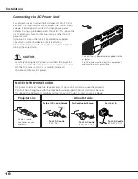 Предварительный просмотр 18 страницы Sanyo PLC-XU110 Owner'S Manual