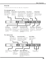 Предварительный просмотр 25 страницы Sanyo PLC-XU110 Owner'S Manual