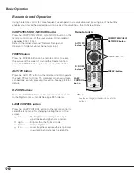 Предварительный просмотр 28 страницы Sanyo PLC-XU110 Owner'S Manual