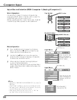 Предварительный просмотр 30 страницы Sanyo PLC-XU110 Owner'S Manual