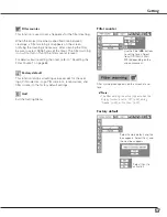 Предварительный просмотр 57 страницы Sanyo PLC-XU110 Owner'S Manual