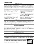 Preview for 3 page of Sanyo PLC-XU110 Service Manual