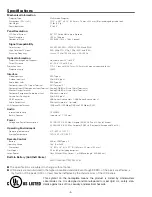 Preview for 4 page of Sanyo PLC-XU110 Service Manual