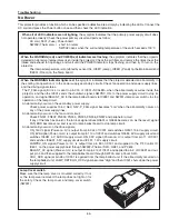 Preview for 55 page of Sanyo PLC-XU110 Service Manual