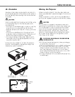 Preview for 7 page of Sanyo PLC-XU111 Owner'S Manual