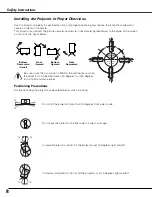 Preview for 8 page of Sanyo PLC-XU111 Owner'S Manual