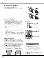 Preview for 26 page of Sanyo PLC-XU111 Owner'S Manual