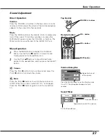 Preview for 27 page of Sanyo PLC-XU111 Owner'S Manual