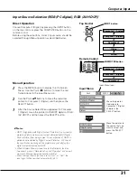 Preview for 31 page of Sanyo PLC-XU111 Owner'S Manual