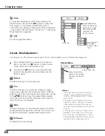 Preview for 38 page of Sanyo PLC-XU111 Owner'S Manual