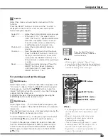 Preview for 39 page of Sanyo PLC-XU111 Owner'S Manual