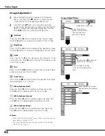 Preview for 44 page of Sanyo PLC-XU111 Owner'S Manual