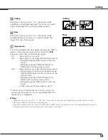 Preview for 51 page of Sanyo PLC-XU111 Owner'S Manual