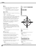 Preview for 56 page of Sanyo PLC-XU111 Owner'S Manual