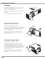 Preview for 64 page of Sanyo PLC-XU111 Owner'S Manual