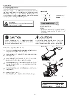 Preview for 8 page of Sanyo PLC-XU111 Service Manual