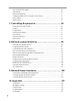 Preview for 6 page of Sanyo PLC XU115 - XGA LCD Projector Network Setup Manual