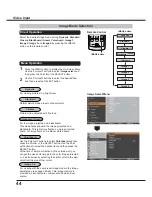 Предварительный просмотр 44 страницы Sanyo PLC-XU116 Owner'S Manual