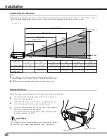 Preview for 16 page of Sanyo PLC-XU25 Owner'S Manual