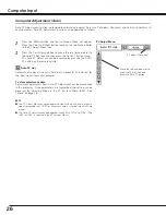 Preview for 26 page of Sanyo PLC-XU25 Owner'S Manual