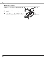 Preview for 54 page of Sanyo PLC-XU25 Owner'S Manual