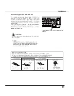 Preview for 17 page of Sanyo PLC-XU300 Owner'S Manual