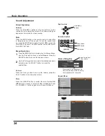 Preview for 24 page of Sanyo PLC-XU300 Owner'S Manual