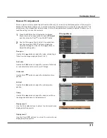 Preview for 31 page of Sanyo PLC-XU300 Owner'S Manual