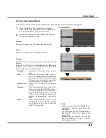 Preview for 43 page of Sanyo PLC-XU300 Owner'S Manual