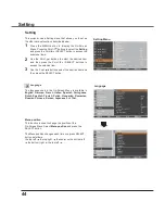 Preview for 44 page of Sanyo PLC-XU300 Owner'S Manual