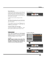 Preview for 55 page of Sanyo PLC-XU300 Owner'S Manual