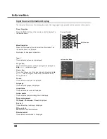 Preview for 58 page of Sanyo PLC-XU300 Owner'S Manual