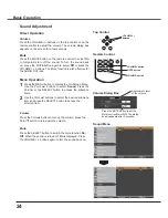 Preview for 24 page of Sanyo PLC-XU3001 Owner'S Manual