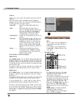 Preview for 36 page of Sanyo PLC-XU3001 Owner'S Manual