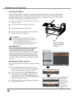 Preview for 60 page of Sanyo PLC-XU3001 Owner'S Manual