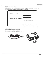 Preview for 77 page of Sanyo PLC-XU3001 Owner'S Manual