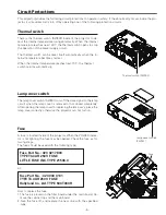 Preview for 5 page of Sanyo PLC-XU300A Service Manual