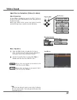 Preview for 37 page of Sanyo PLC-XU301 Owner'S Manual