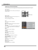 Preview for 58 page of Sanyo PLC-XU301 Owner'S Manual